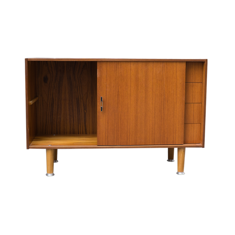 Danish Teak sideboard with 4 drawers - 1970s