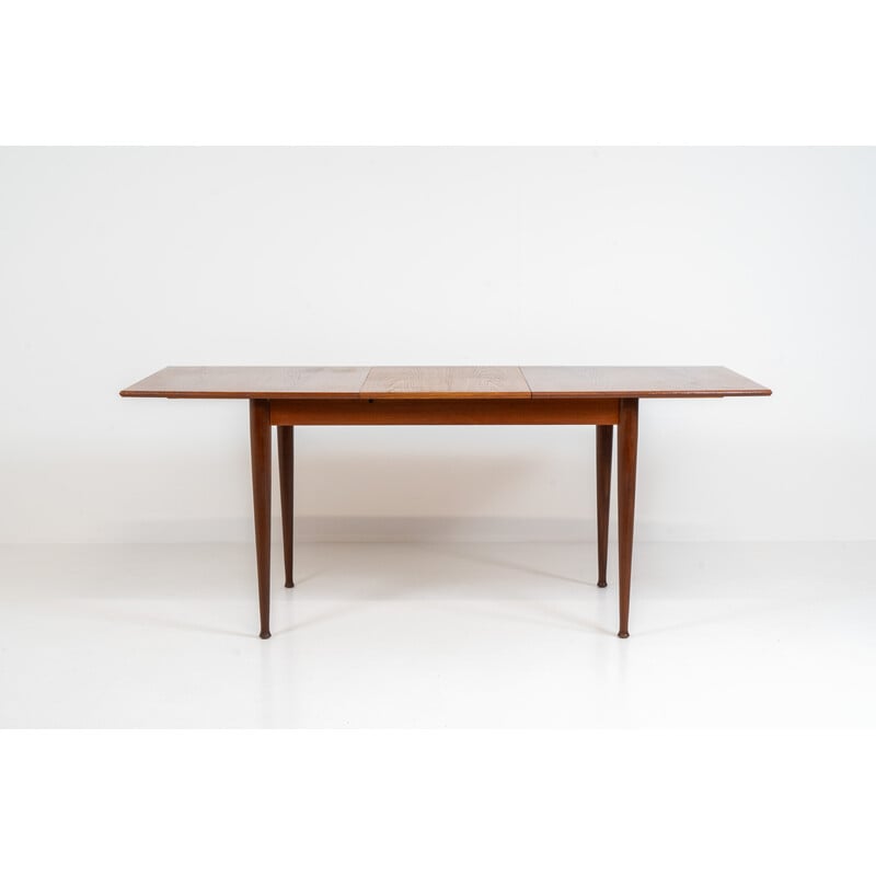 Vintage extendable dining table by Van Pelt, Belgium 1960