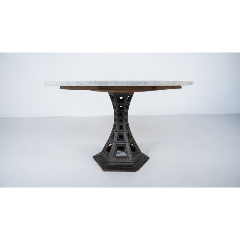 Vintage Prospettica dining table by Paolo Portoghesi