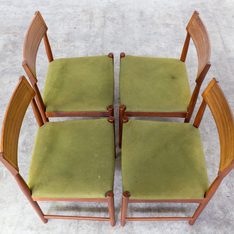 Lot de 4 chaises à repas de Severin Hansen pour Bovenkamp - 1960