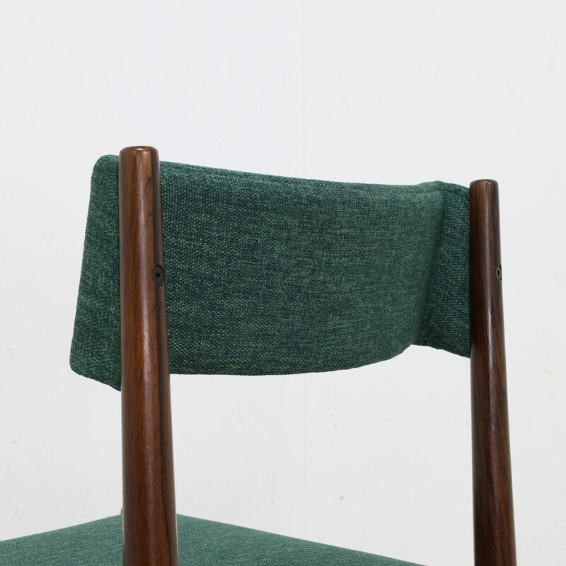 Conjunto de 4 cadeiras de jantar vintage em jacarandá de Ansel Bender Madsen para Bovenkamp, 1960