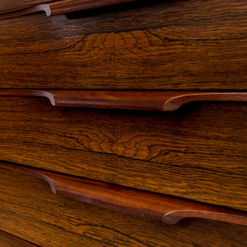 Mid century rosewood drawer cabinet - 1960s