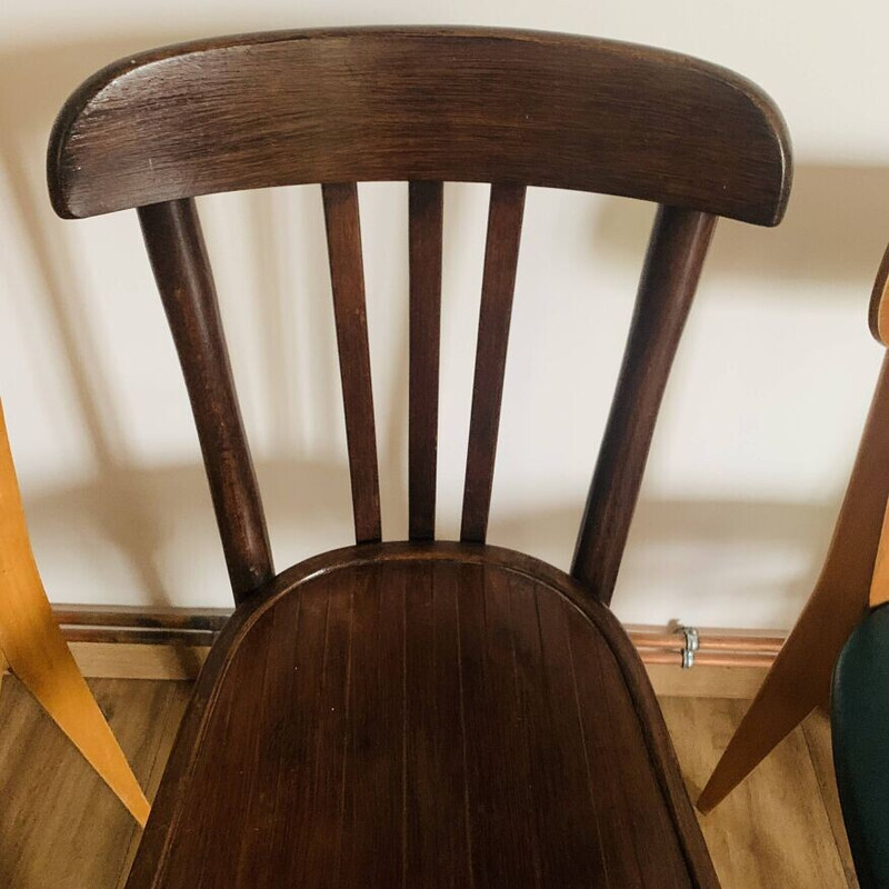 Set di 4 sedie vintage non abbinate