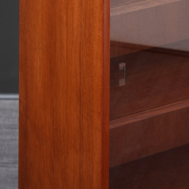 Storage cabinet in teak with hairpin legs - 1960s