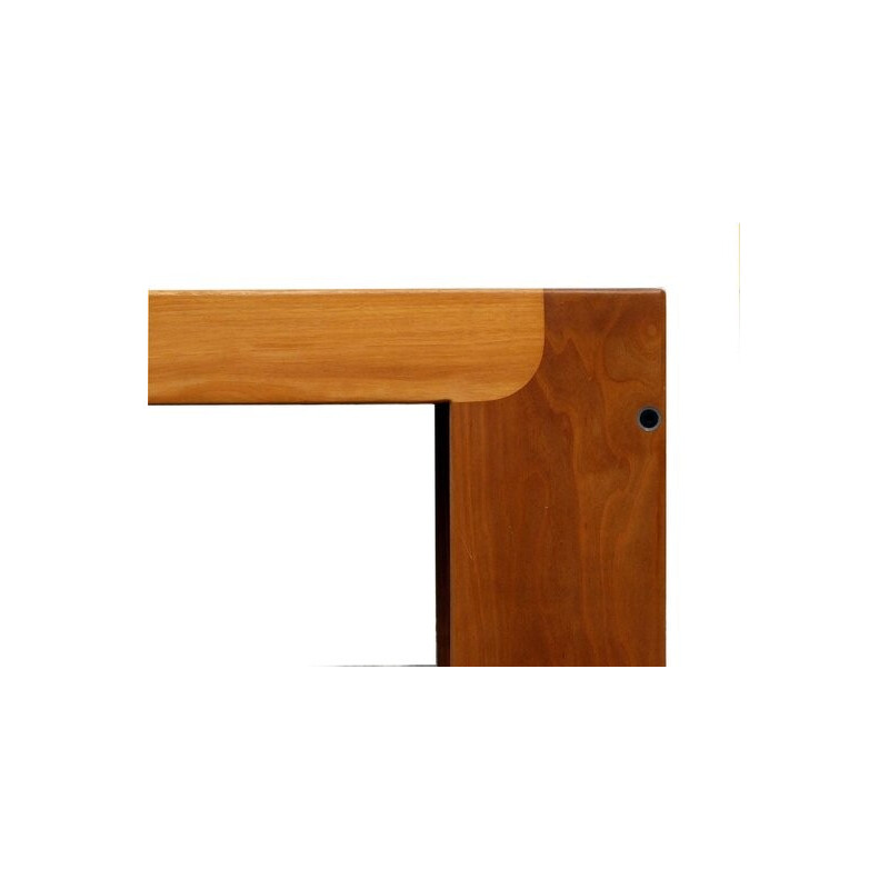 Vintage coffee table mod. 771 in wood and rosewood by Afra and Tobia Scarpa for Cassina, Italy 1965