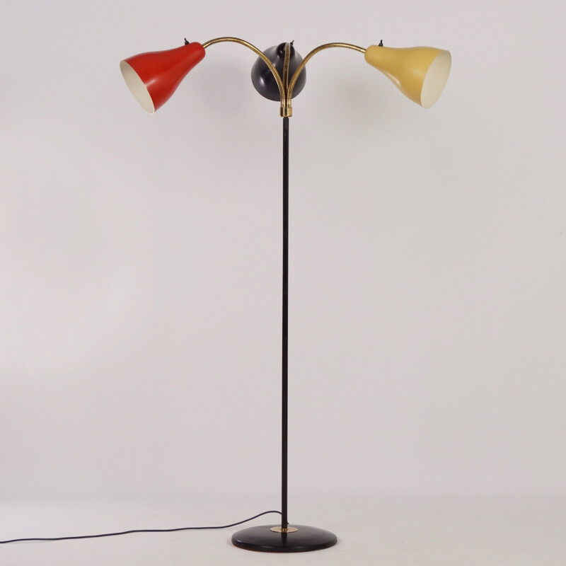 Lampadaire multicolore par Hagoort - 1950