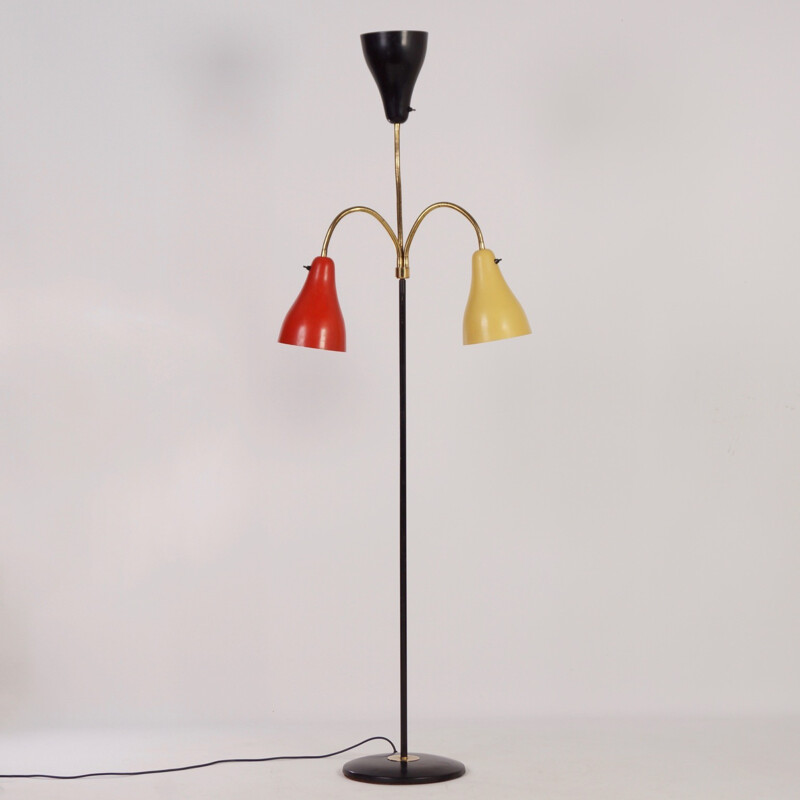 Hagoort multicolor Floor Lamp - 1950s