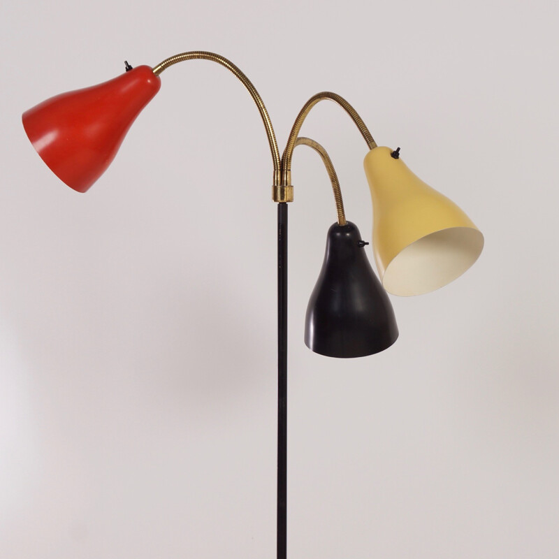 Hagoort multicolor Floor Lamp - 1950s