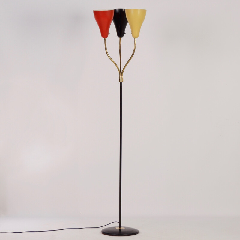 Hagoort multicolor Floor Lamp - 1950s