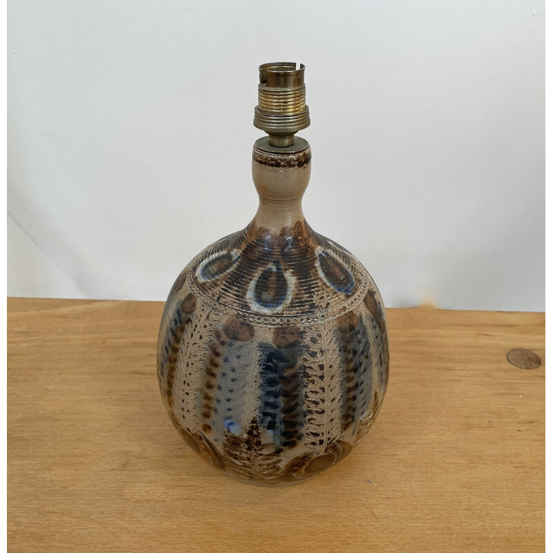 Lampe vintage La Cerisaie en céramique par Jean-claude Courjault, 1970