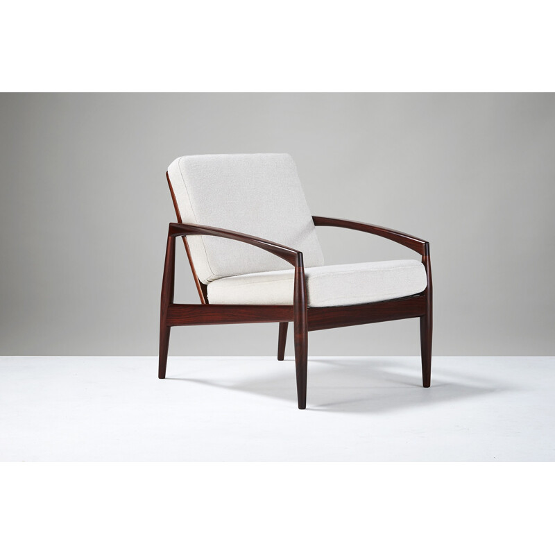 Pair of Model 121 Paper Knife armchairs by Kai Kristiansen - 1950s