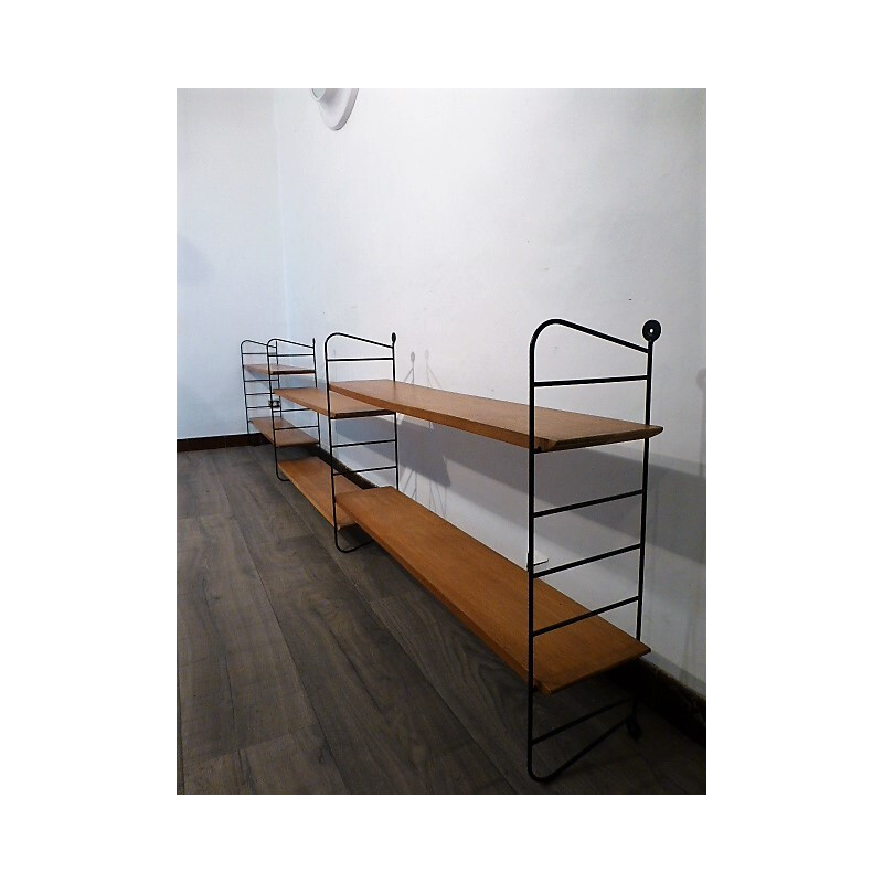 Large vintage shelving system by Nisse Strinning - 1960s