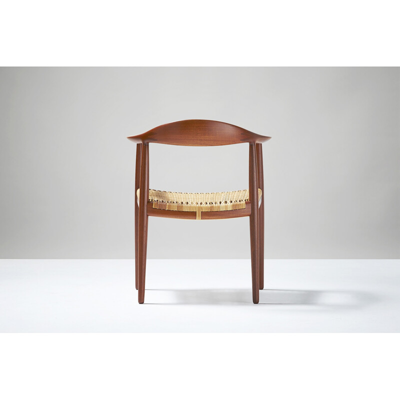 Teak JH-501 "The Chair" by Hans J. Wegner for Johannes Hansen - 1940s