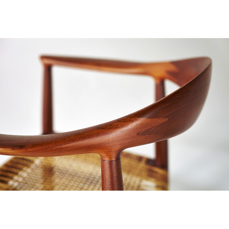 Teak JH-501 "The Chair" by Hans J. Wegner for Johannes Hansen - 1940s