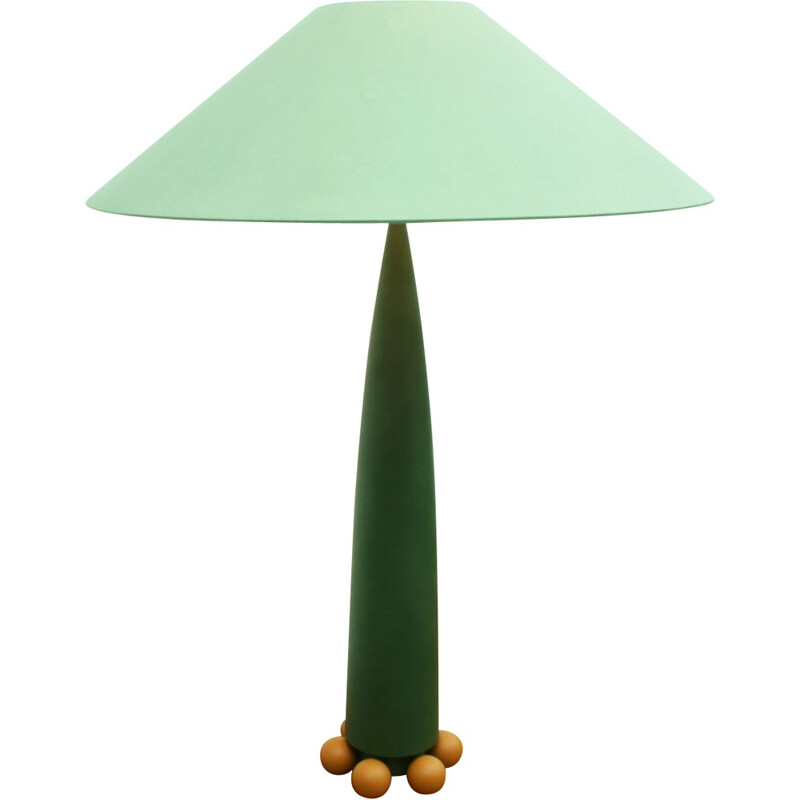 Lampe de table française vintage d'Olivier Villatte - 1980