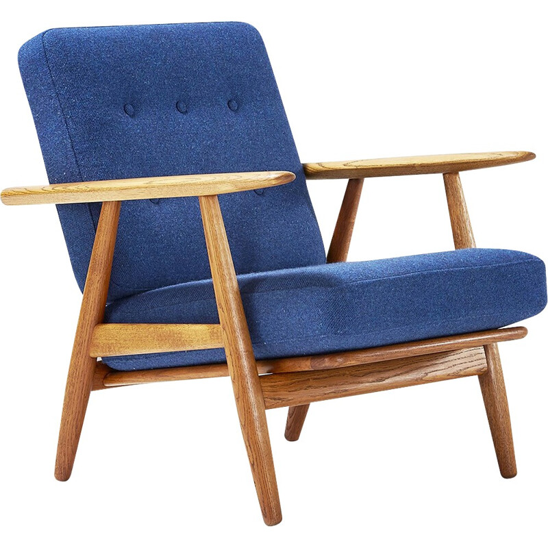 GE-240 Cigar Chair by Hans Wegner - 1950s