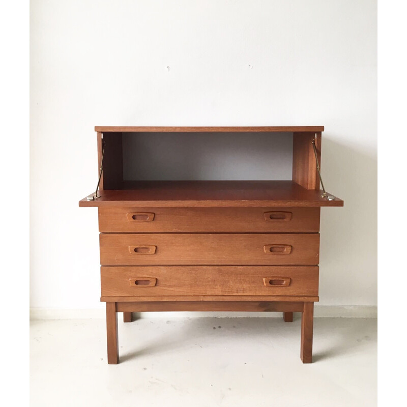 Mid-century secretary with drawers - 1960s