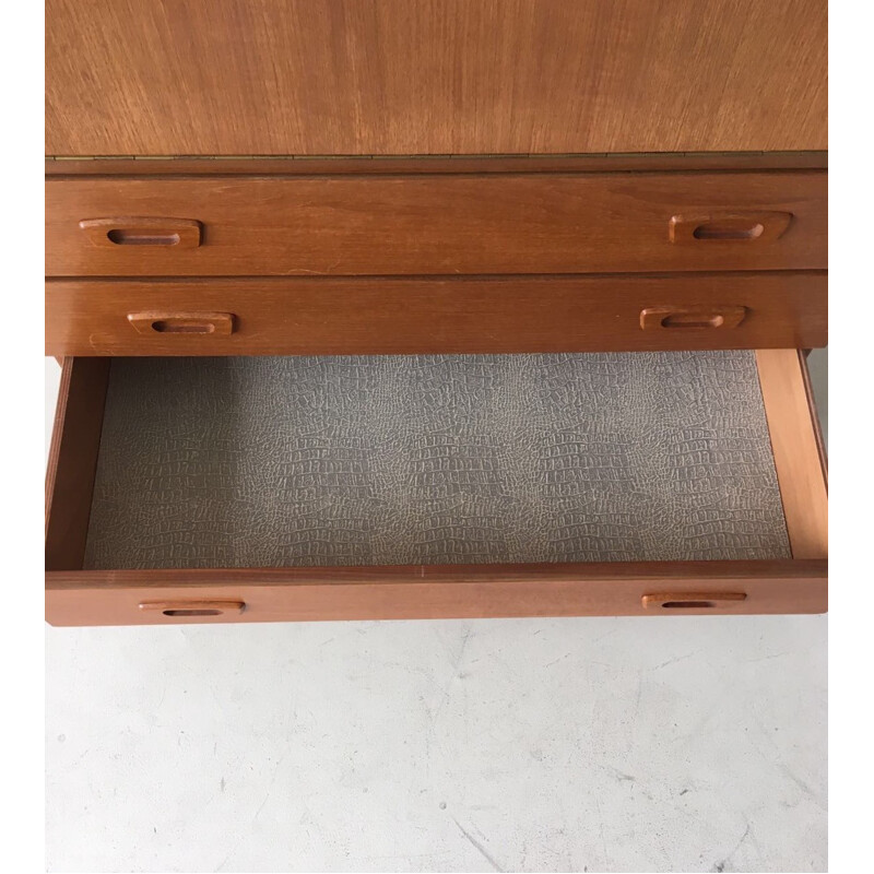 Mid-century secretary with drawers - 1960s