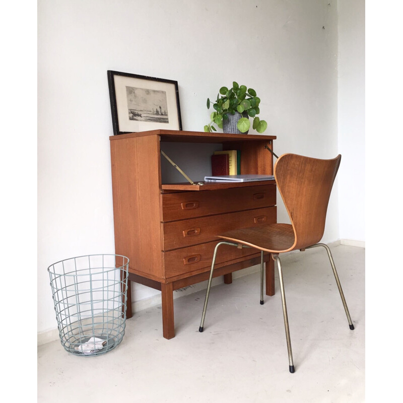 Mid-century secretary with drawers - 1960s