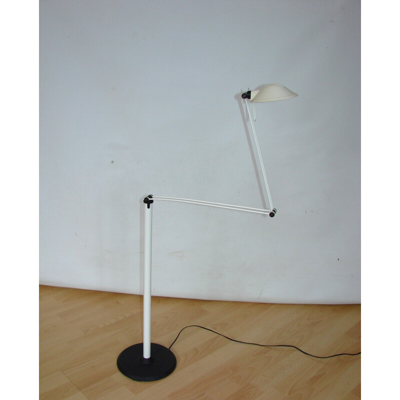 Lampadaire vintage en métal et plastique pour Ikea, 1990