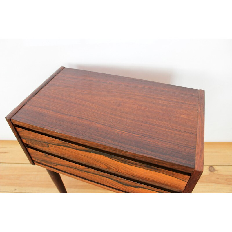 Pair of Rio rosewood bedside table - 1960s