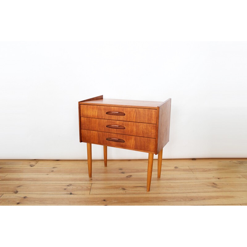 Scandinavian teak chest of drawers - 1960s