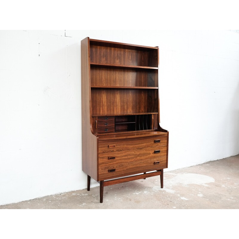 Secretary book shelf with organiser in rosewood by Nexø - 1960s