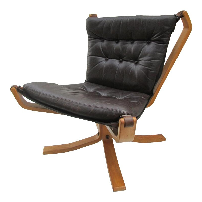 "FALCON" Lounge Chair, Sigurd RESSELL - 1970s