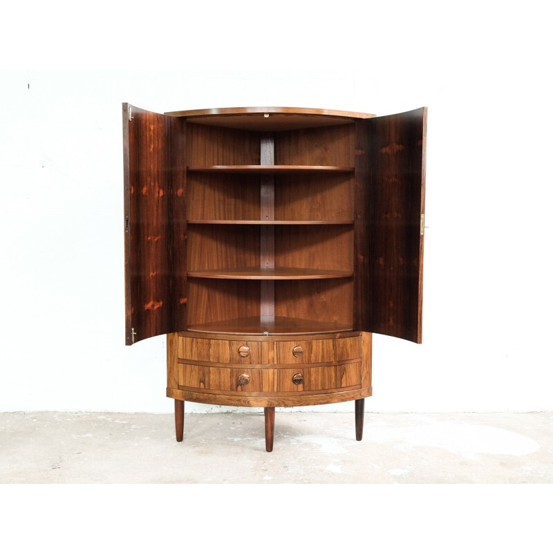 Armoire d'angle Danoise en palissandre - 1960