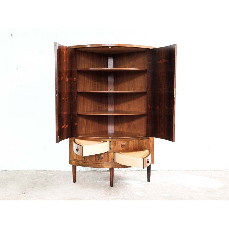 Danish corner cabinet in rosewood - 1960s