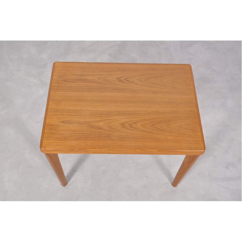 Mid century Danish teak side table by Henning Kjaernulf for Vejle Stole Møbelfabrik - 1960s