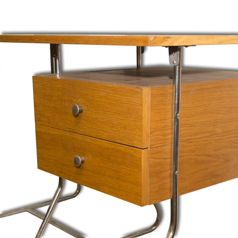 Mid-century wooden writing desk - 1950s