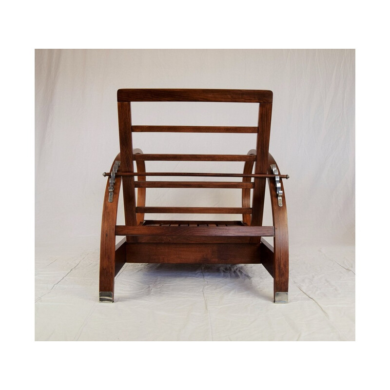 Spreadable armchair by Jindrich Halabala - 1930s