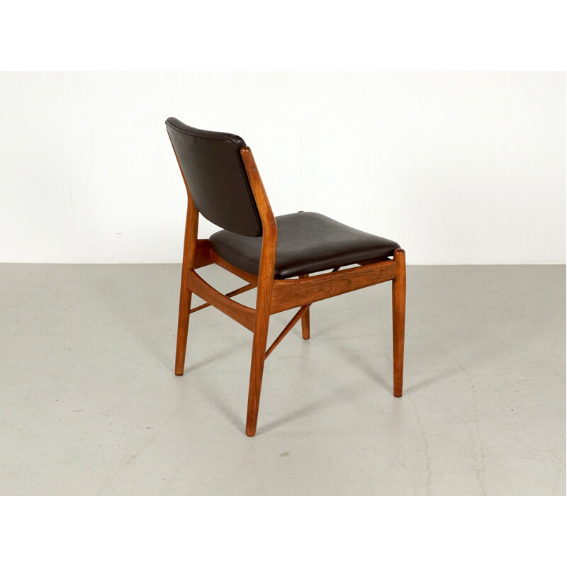 Set of 4 Danish dining chairs by Arne Vodder for Sibast Furniture - 1960s