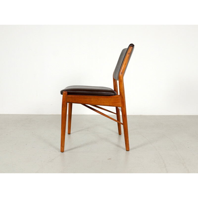 Ensemble de 4 chaises de Arne Vodder pour Sibast Furniture - 1960