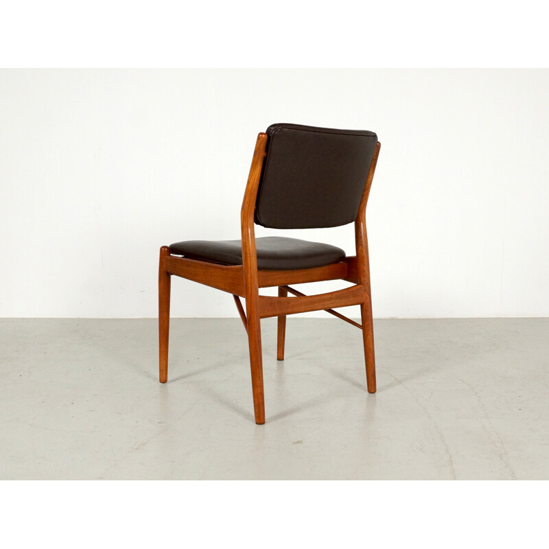 Set of 4 Danish dining chairs by Arne Vodder for Sibast Furniture - 1960s