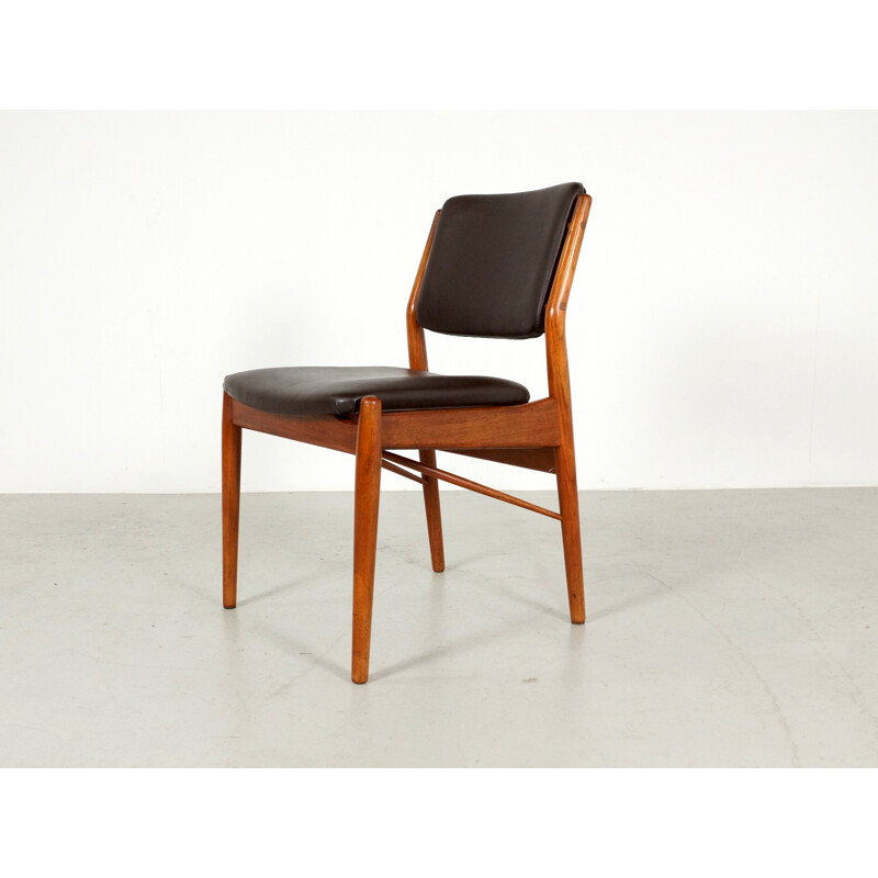 Set of 4 Danish dining chairs by Arne Vodder for Sibast Furniture - 1960s
