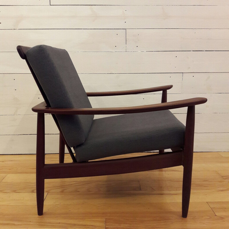 Paire de fauteuils Danois en bois et teck - 1960