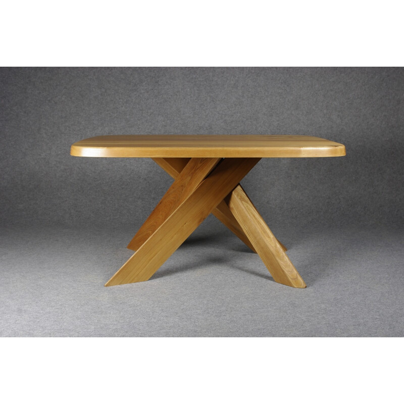 "T35B" Dining table, Pierre CHAPO - 1970s