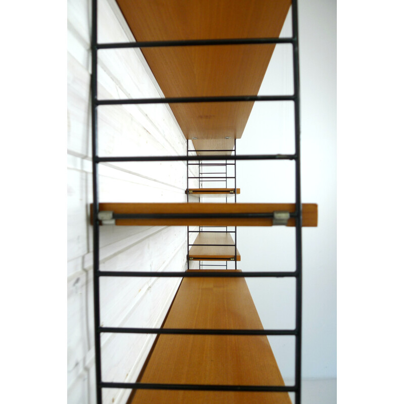Système de 10 étagères de Nisse Strinning pour String Design AB - 1960