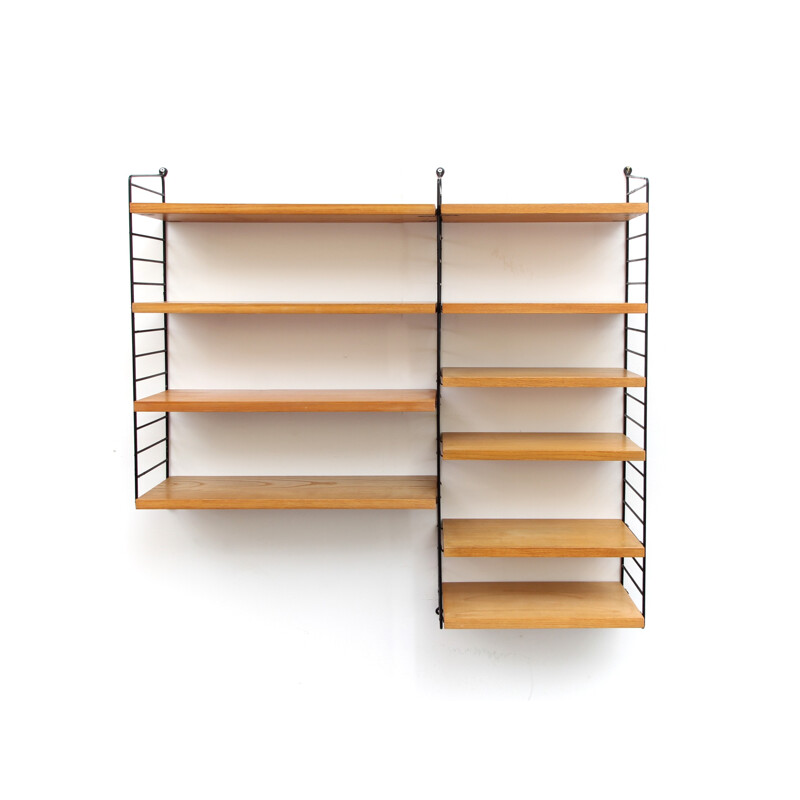 Wall unit system with bars by Nisse Strinning - 1960s