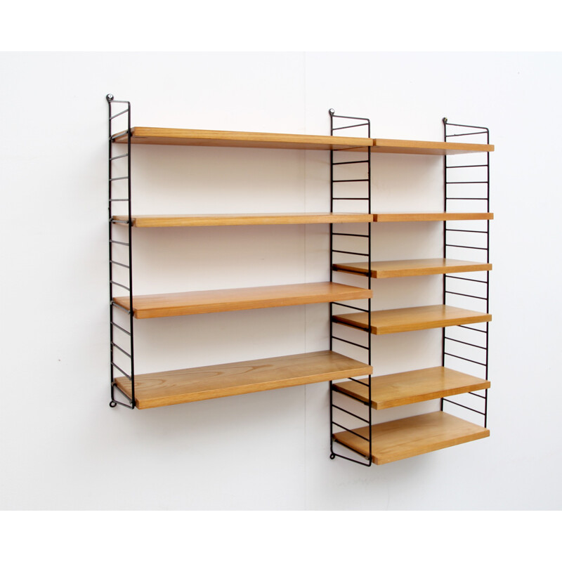 Wall unit system with bars by Nisse Strinning - 1960s