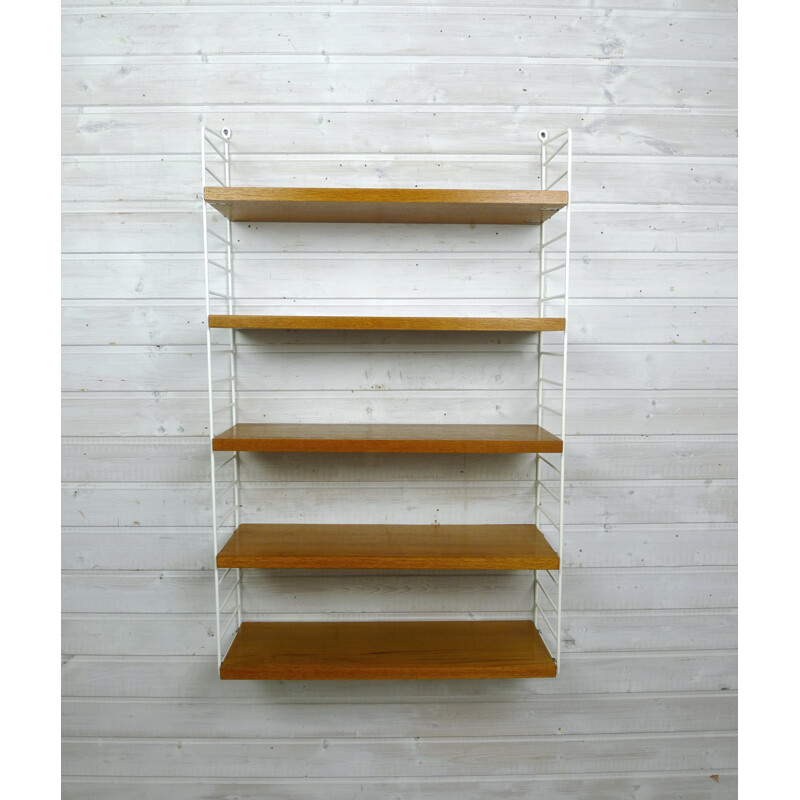 Storage unit with 5 shelves by Nisse Strinning - 1960s