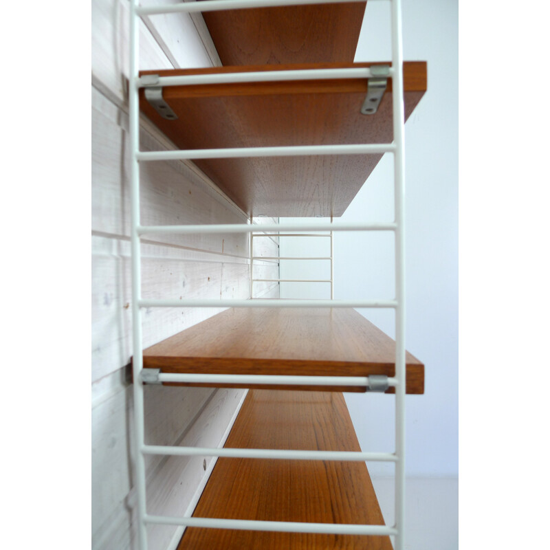 Storage unit with 5 shelves by Nisse Strinning - 1960s