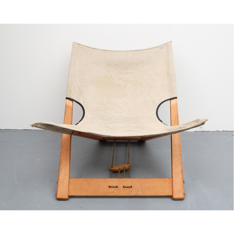 Safari Folding Chair Hyllinge Denmark - 1960s