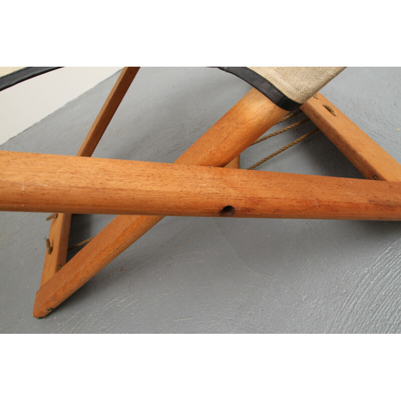 Safari Folding Chair Hyllinge Denmark - 1960s