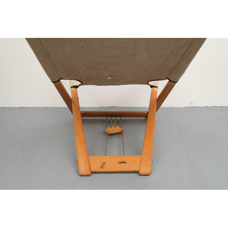 Safari Folding Chair Hyllinge Denmark - 1960s