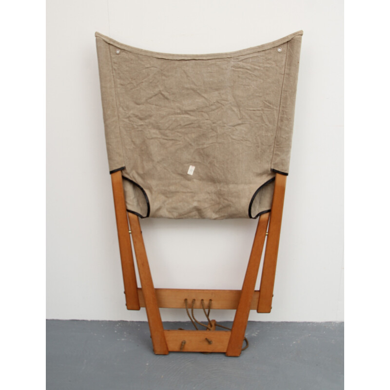 Safari Folding Chair Hyllinge Denmark - 1960s