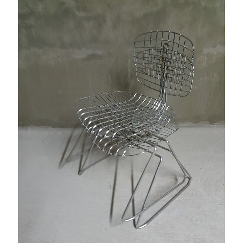 Chaise "Beaubourg" par Michel Cadestin - 1970