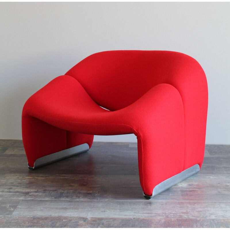 Groovy 598 1st edition low chair by Pierre Paulin - 1970s